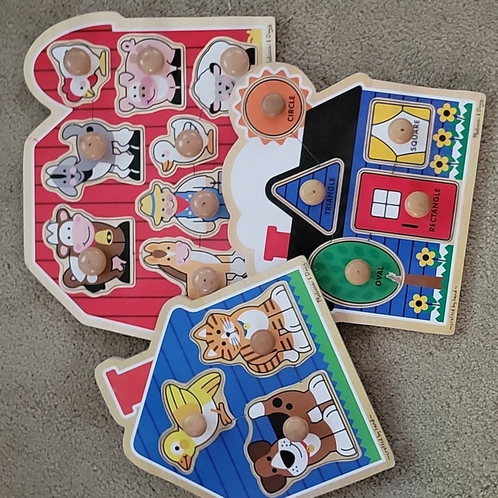 Melissa & Doug Wood Puzzles